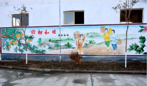 怒江乡镇文化墙 乡风文明焕发新活力