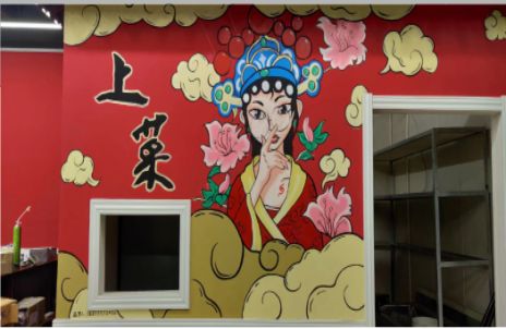 怒江墙体彩绘的发展和应用
