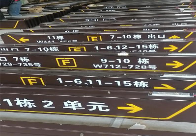 怒江广告标识中，常见的几种安装方式。